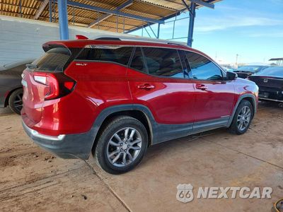 Trzecie zdjęcie samochodu z tyłu: 2022 GMC TERRAIN SLT VIN:3GKALPEV2NL153700 - miniatura