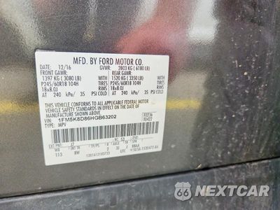 Zdjęcie 13 z 13 samochodu: 2017 FORD EXPLORER XLT VIN:1FM5K8D86HGB63202 - miniatura