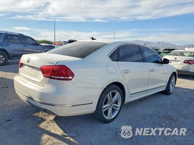 Trzecie zdjęcie samochodu z tyłu: 2014 VOLKSWAGEN PASSAT SE VIN:1VWBN7A33EC073345 - miniatura