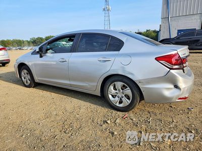 Drugie zdjęcie samochodu z przodu: 2013 HONDA CIVIC LX VIN:2HGFB2F57DH600830 - miniatura
