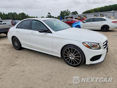 Czwarte zdjęcie samochodu z boku: 2018 MERCEDES-BENZ C 300 VIN:55SWF4JB6JU269931 - miniatura