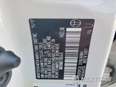 Zdjęcie 13 z 13 samochodu: 2018 TOYOTA C-HR XLE VIN:NMTKHMBX7JR045470 - miniatura