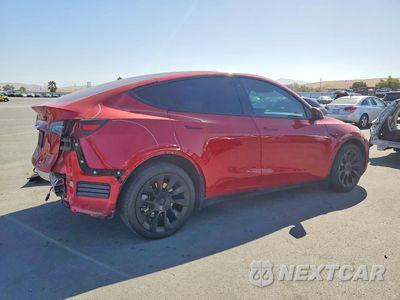 Trzecie zdjęcie samochodu z tyłu: 2023 TESLA MODEL Y VIN:7SAYGDEE7PF761780 - miniatura