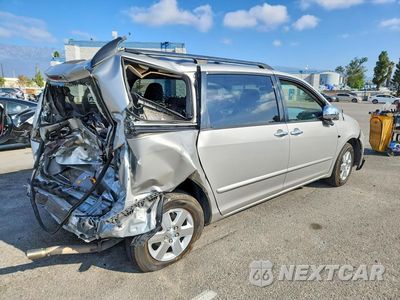 Trzecie zdjęcie samochodu z tyłu: 2009 TOYOTA SIENNA LE 8-PASSENGER VIN:5TDZK23C19S227288 - miniatura