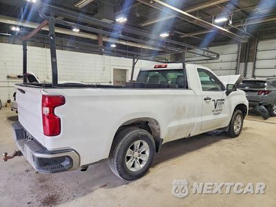 Trzecie zdjęcie samochodu z tyłu: 2020 CHEVROLET SILVERADO C1500 VIN:3GCNWAEF9LG369303 - miniatura