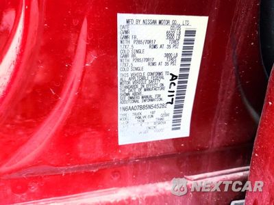 Zdjęcie 12 z 12 samochodu: 2005 NISSAN TITAN XE VIN:1N6AA07B85N545282 - miniatura