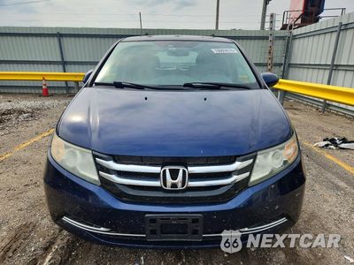 Piąte zdjęcie samochodu w środku: 2014 HONDA ODYSSEY EXL VIN:5FNRL5H6XEB130249 - miniatura