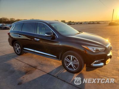 Czwarte zdjęcie samochodu z boku: 2019 INFINITI QX60 LUXE VIN:5N1DL0MNXKC503160 - miniatura