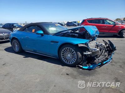 Czwarte zdjęcie samochodu z boku: 2023 MERCEDES-BENZ SL 43 AMG VIN:W1KVK5AB4PF018012 - miniatura