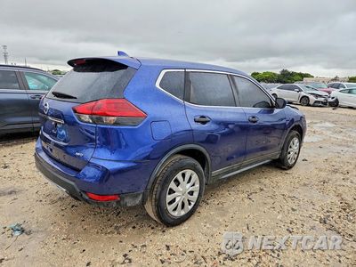 Trzecie zdjęcie samochodu z tyłu: 2018 NISSAN ROGUE S VIN:KNMAT2MV7JP554495 - miniatura