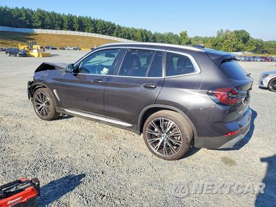 Drugie zdjęcie samochodu z przodu: 2022 BMW X3 XDRIVE30I VIN:5UX53DP01N9K71774 - miniatura