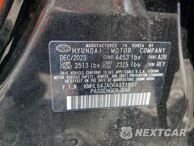 Zdjęcie 13 z 13 samochodu: 2024 HYUNDAI SONATA SEL VIN:KMHL64JA0RA371897 - miniatura