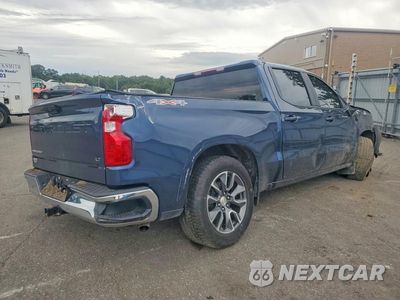 Trzecie zdjęcie samochodu z tyłu: 2022 CHEVROLET SILVERADO K1500 LT-L VIN:3GCPDKEK6NG627880 - miniatura