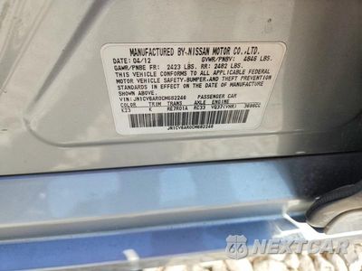 Zdjęcie 12 z 12 samochodu: 2012 INFINITI G37 SEDAN VIN:JN1CV6AR0CM682246 - miniatura