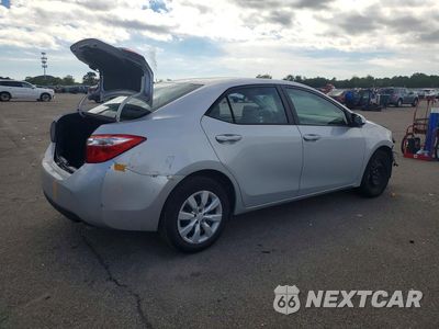 Trzecie zdjęcie samochodu z tyłu: 2016 TOYOTA COROLLA LE VIN:2T1BURHE3GC534093 - miniatura
