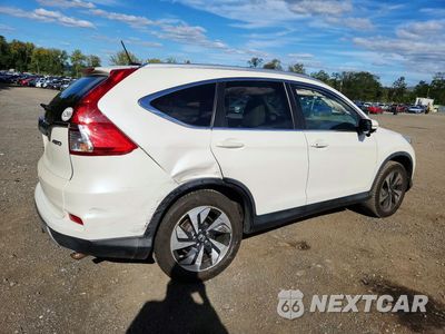 Trzecie zdjęcie samochodu z tyłu: 2016 HONDA CR-V TOURING VIN:5J6RM4H90GL074382 - miniatura