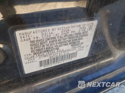 Zdjęcie 12 z 12 samochodu: 2016 NISSAN VERSA 1.6 SV VIN:3N1CN7AP8GL877192 - miniatura