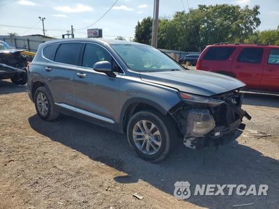 Czwarte zdjęcie samochodu z boku: 2019 HYUNDAI SANTA FE SE VIN:5NMS23AD8KH066112 - miniatura