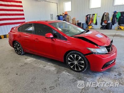 Czwarte zdjęcie samochodu z boku: 2013 HONDA CIVIC SI VIN:2HGFB6E53DH708662 - miniatura