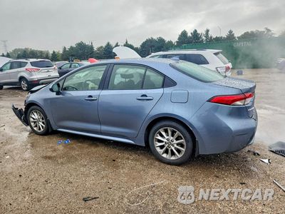 Drugie zdjęcie samochodu z przodu: 2021 TOYOTA COROLLA LE VIN:JTDVPMAE0MJ129567 - miniatura