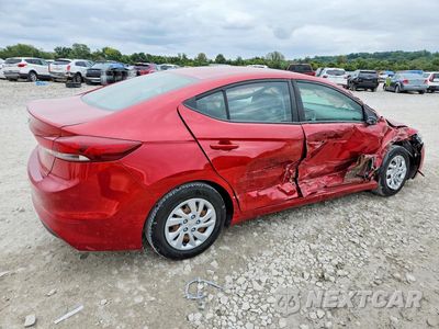 Trzecie zdjęcie samochodu z tyłu: 2018 HYUNDAI ELANTRA SE VIN:5NPD74LF0JH259497 - miniatura