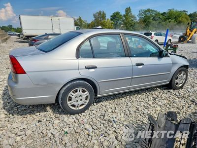 Trzecie zdjęcie samochodu z tyłu: 2001 HONDA CIVIC LX VIN:2HGES16511H504418 - miniatura