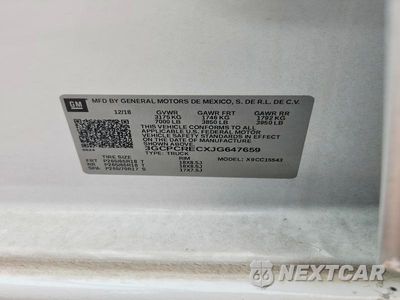 Zdjęcie 12 z 12 samochodu: 2018 CHEVROLET SILVERADO C1500 LT VIN:3GCPCRECXJG647659 - miniatura