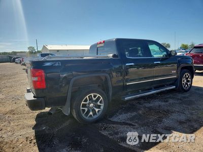 Trzecie zdjęcie samochodu z tyłu: 2014 GMC SIERRA K1500 SLT VIN:3GTU2VEC3EG151669 - miniatura