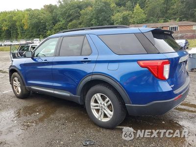 Drugie zdjęcie samochodu z przodu: 2020 FORD EXPLORER XLT VIN:1FMSK8DH7LGA66537 - miniatura