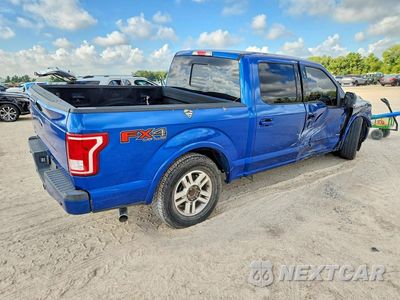 Trzecie zdjęcie samochodu z tyłu: 2017 FORD F150 SUPERCREW VIN:1FTEW1EG7HKD17239 - miniatura