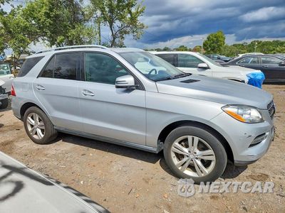 Czwarte zdjęcie samochodu z boku: 2014 MERCEDES-BENZ ML 350 4MATIC VIN:4JGDA5HBXEA428396 - miniatura