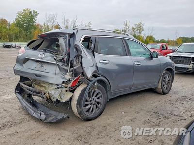Trzecie zdjęcie samochodu z tyłu: 2016 NISSAN ROGUE SL VIN:5N1AT2MV8GC863565 - miniatura