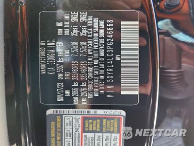 Zdjęcie 13 z 13 samochodu: 2023 KIA SORENTO S VIN:5XYRL4LC3PG246668 - miniatura