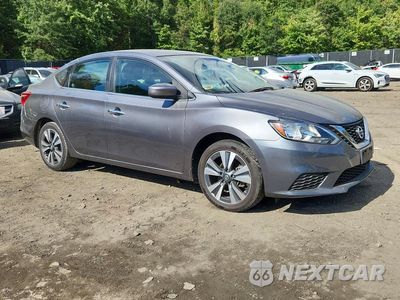 Czwarte zdjęcie samochodu z boku: 2019 NISSAN SENTRA SV VIN:3N1AB7AP3KY272864 - miniatura