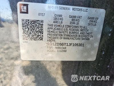 Zdjęcie 13 z 13 samochodu: 2018 CHEVROLET MALIBU LT VIN:1G1ZD5ST1JF105301 - miniatura