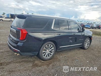 Trzecie zdjęcie samochodu z tyłu: 2021 GMC YUKON DENALI VIN:1GKS1DKL2MR173013 - miniatura