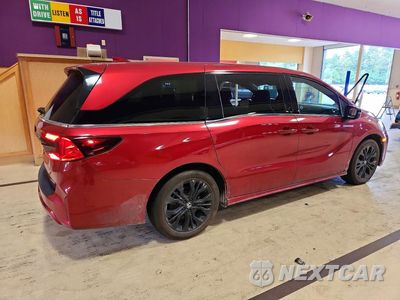 Trzecie zdjęcie samochodu z tyłu: 2025 HONDA ODYSSEY SPORT-L VIN:5FNRL6H77SB050403 - miniatura