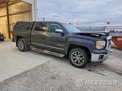 Czwarte zdjęcie samochodu z boku: 2014 GMC SIERRA K1500 SLT VIN:3GTU2VEC5EG368382 - miniatura