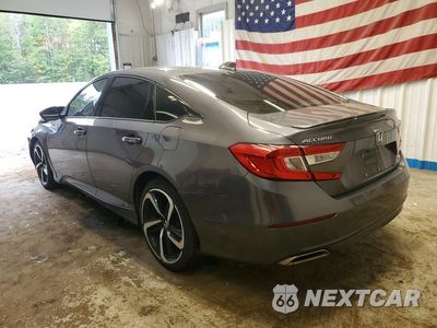 Drugie zdjęcie samochodu z przodu: 2018 HONDA ACCORD SPORT VIN:1HGCV1F35JA158840 - miniatura