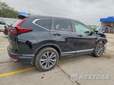 Trzecie zdjęcie samochodu z tyłu: 2022 HONDA CR-V TOURING VIN:5J6RT6H91NL057084 - miniatura