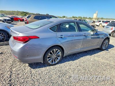 Trzecie zdjęcie samochodu z tyłu: 2017 GENESIS G80 3.8 VIN:KMHGN4JE9HU173632 - miniatura