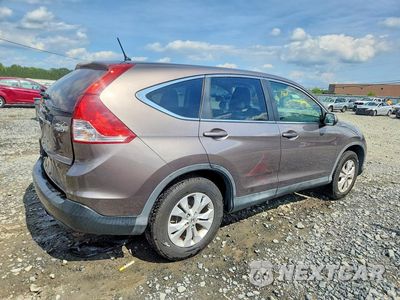 Trzecie zdjęcie samochodu z tyłu: 2013 HONDA CR-V EX VIN:5J6RM4H52DL053834 - miniatura