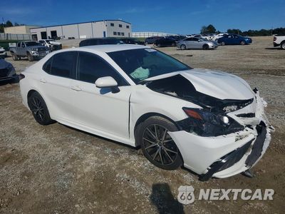 Czwarte zdjęcie samochodu z boku: 2021 TOYOTA CAMRY SE VIN:4T1G11AK3MU583692 - miniatura