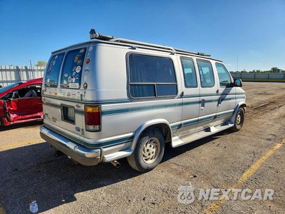 Trzecie zdjęcie samochodu z tyłu: 1993 FORD ECONOLINE E150 VAN VIN:1FDEE14N0PHA63030 - miniatura