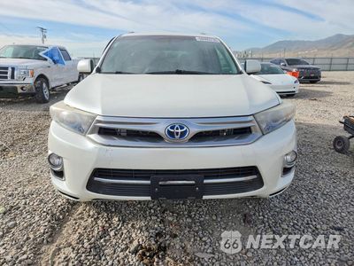 Piąte zdjęcie samochodu w środku: 2013 TOYOTA HIGHLANDER HYBRID VIN:JTEBC3EHXD2017183 - miniatura
