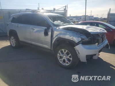 Czwarte zdjęcie samochodu z boku: 2023 JEEP GRAND CHEROKEE L LIMITED VIN:1C4RJKBG4P8857525 - miniatura