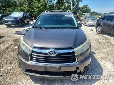 Piąte zdjęcie samochodu w środku: 2015 TOYOTA HIGHLANDER XLE VIN:5TDJKRFH9FS100961 - miniatura