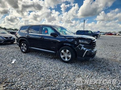 Czwarte zdjęcie samochodu z boku: 2024 HONDA PILOT EXL VIN:5FNYG2H54RB008126 - miniatura
