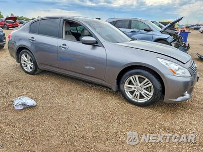 Czwarte zdjęcie samochodu z boku: 2011 INFINITI G37 SEDAN X VIN:JN1CV6AR5BM405378 - miniatura
