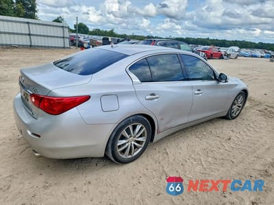 Trzecie zdjęcie samochodu z tyłu: 2015 INFINITI Q50 PREMIUM VIN:JN1BV7APXFM357558 - miniatura